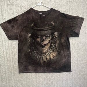 James Ryman 2013 Scary Scarecrow T-Shirt Sz L Halloween Horror Dark